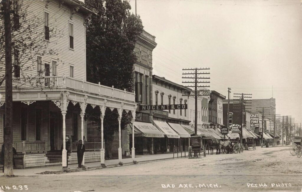 Main street from the hotel