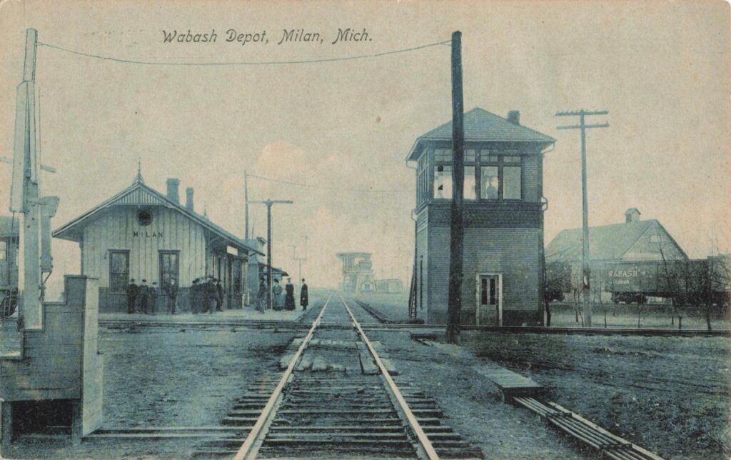 Wabash Depot, Milan, Michigan