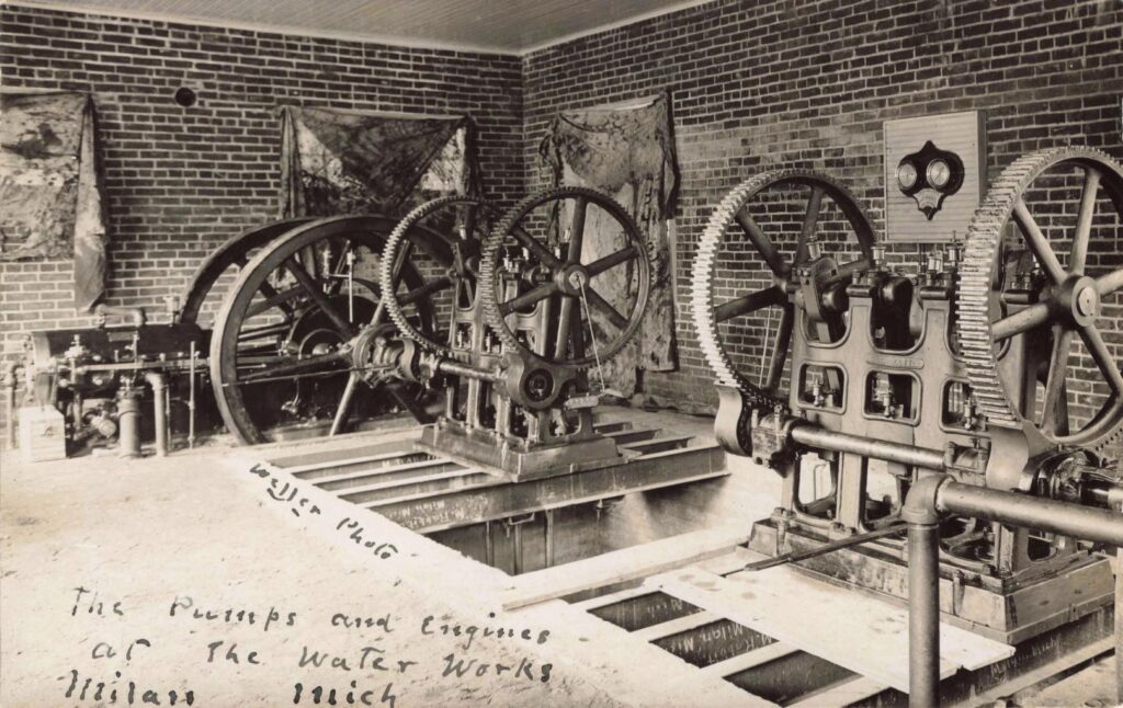 Pumps and engines at the Milan Water Works