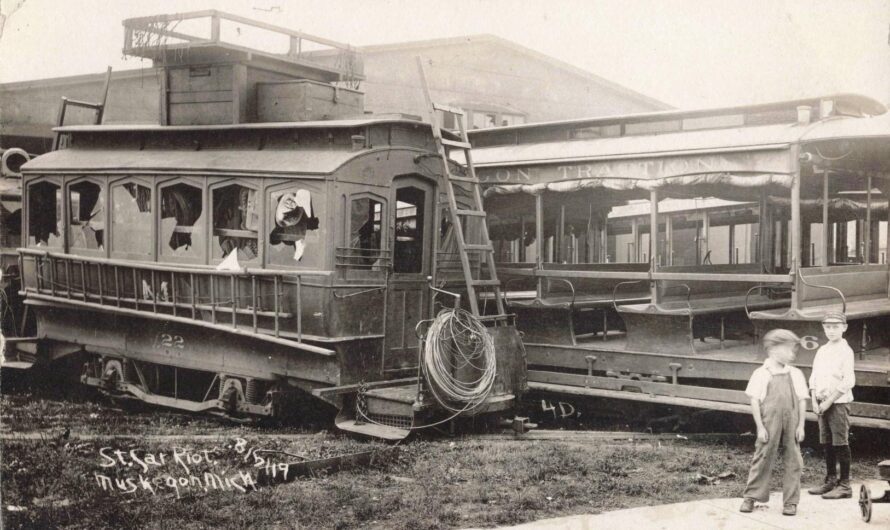 The Muskegon Street Car Riot of 1919 – Video From Rare Photos