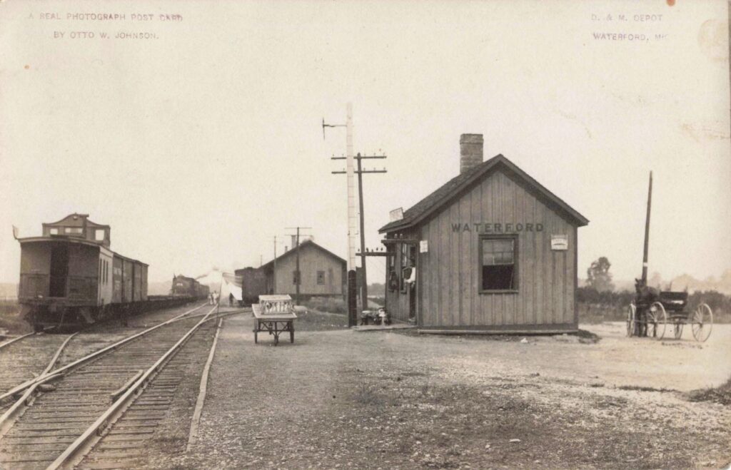 Old train station in Waterford
