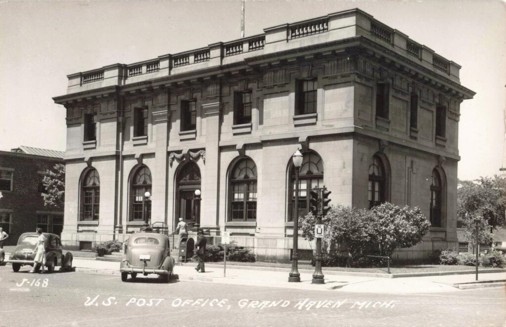 Historic U.S. Post Office building.