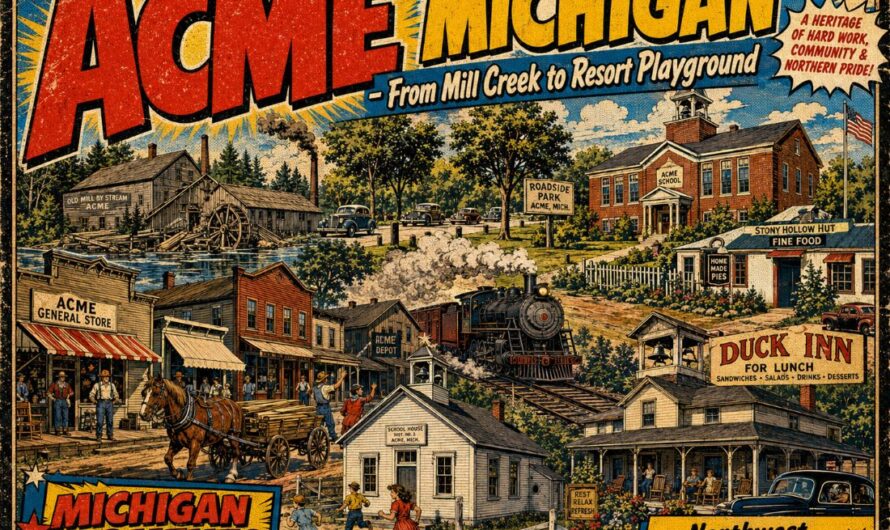 History of Acme Michigan – A Remarkable 170 Year Legacy From Mill Creek to World Class Resort
