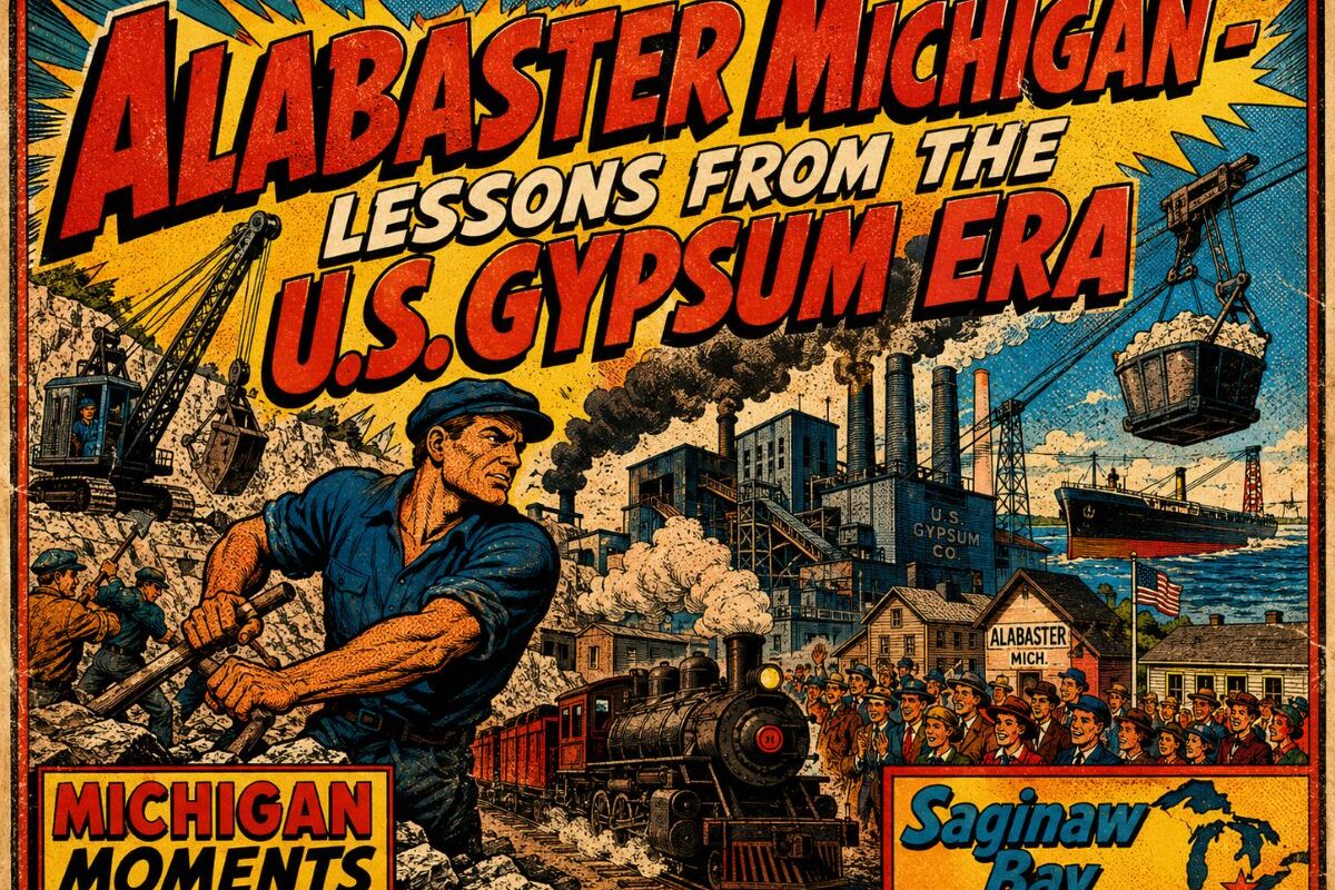 History of Alabaster Michigan