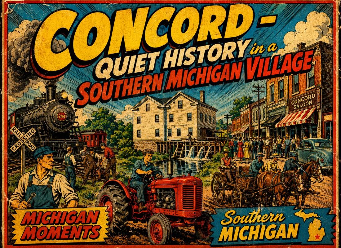 History of Concord Michigan
