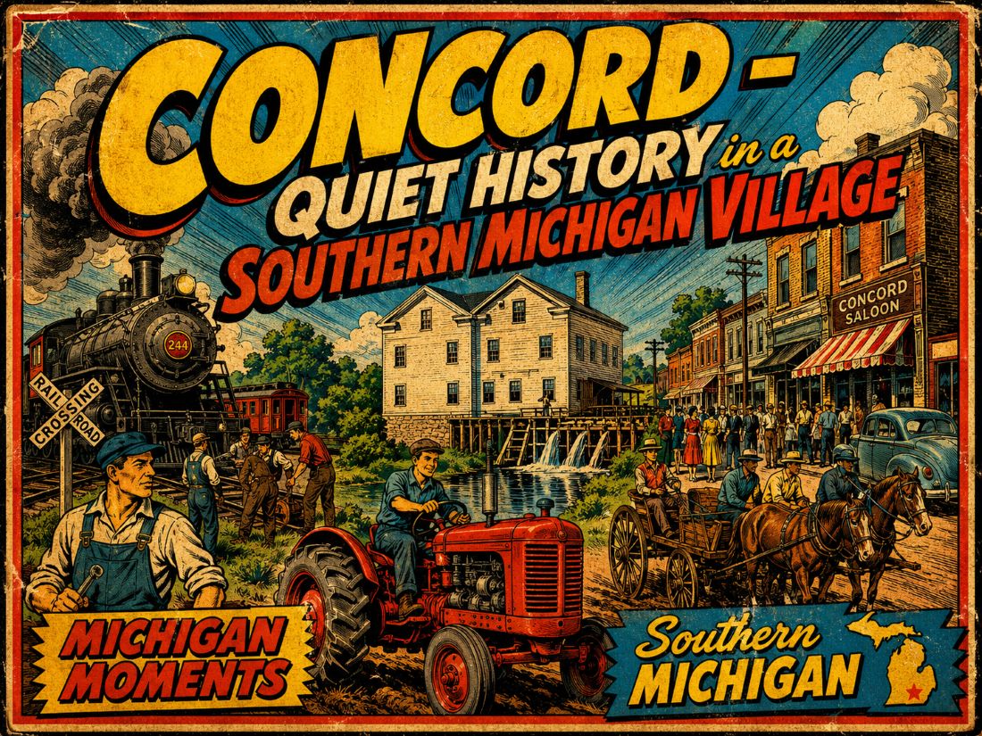 History of Concord Michigan