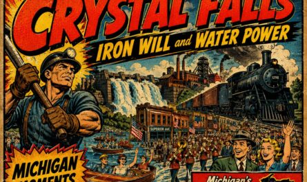 History of Crystal Falls Michigan