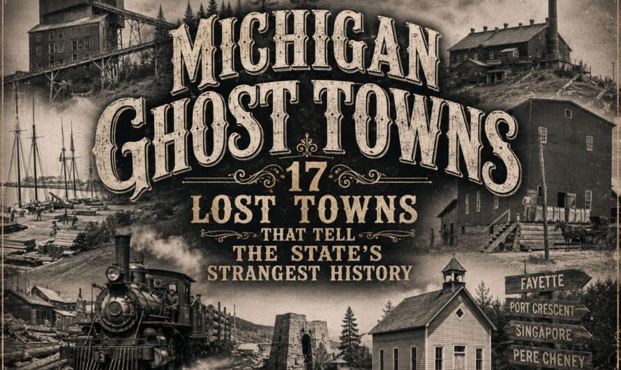 Michigan Ghost Towns – 18 Lost Towns That Tell The State’s Strangest History