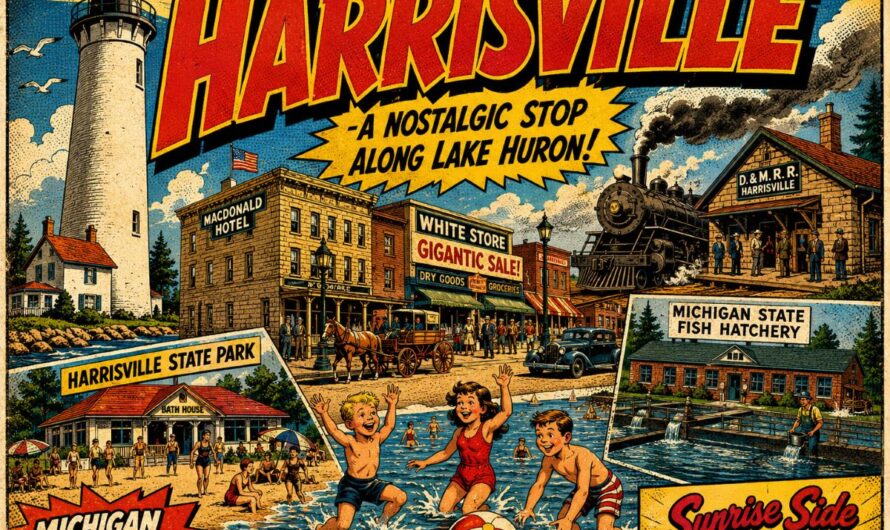 The Vibrant History of Harrisville Michigan – A 1900s Stroll Down Memory Lane