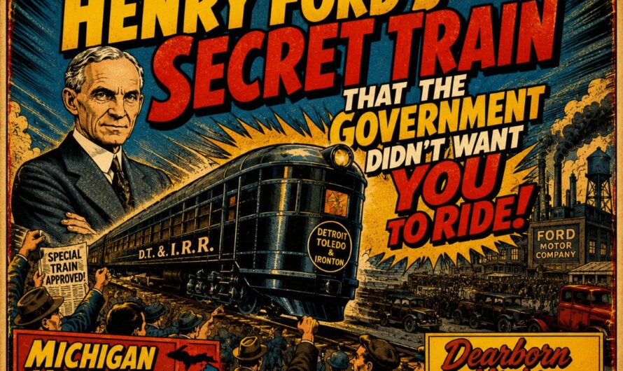 Henry Ford’s Secret Train That the Government Didn’t Want You to Ride!