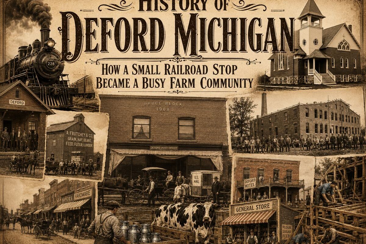 History of Deford Michigan