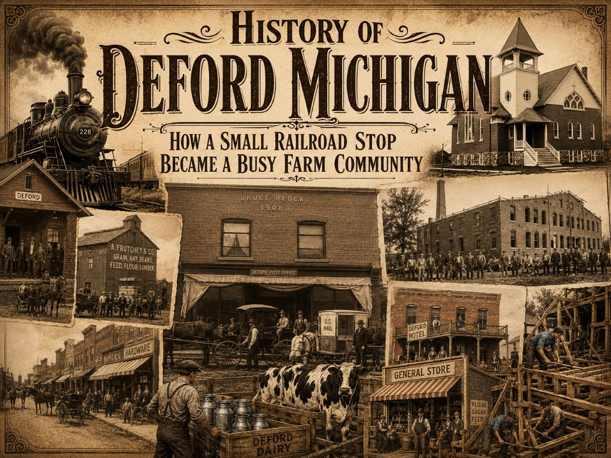 History of Deford Michigan
