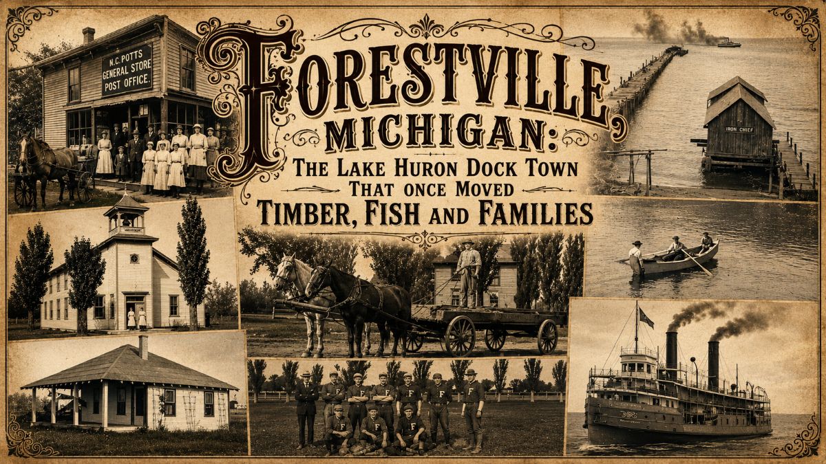 History of Forestville Michigan