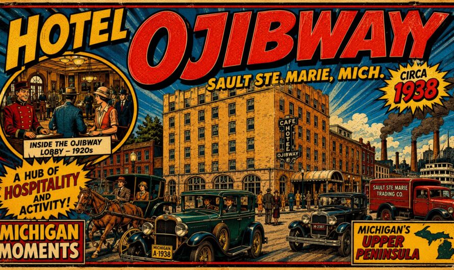 Stunning Hotel Ojibway Sault Ste Marie – A 1938 Look at One of Michigan’s Grand Hotels