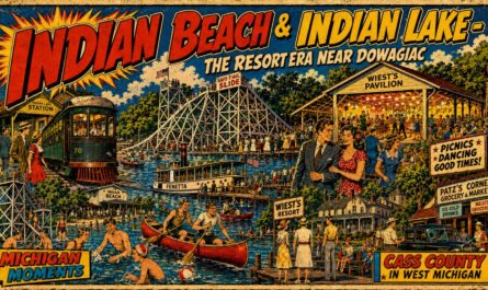 History of Indian Lake and Indian Beach Michigan