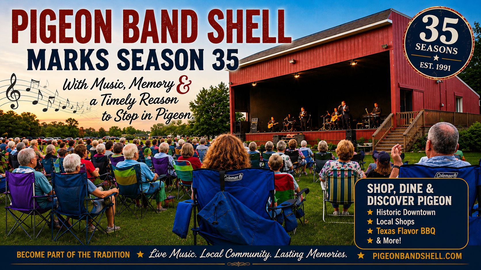 Pigeon Band Shell