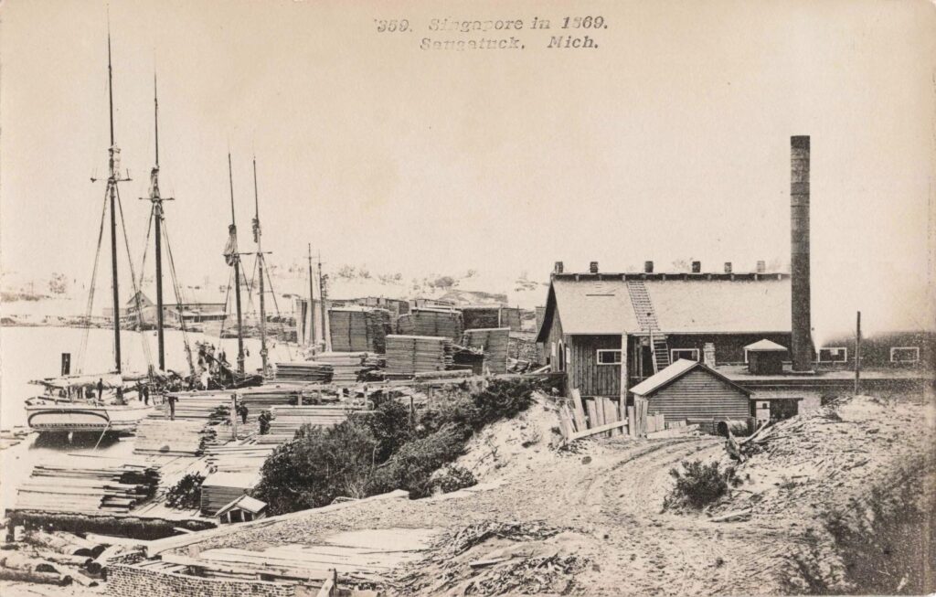 359. Singapore in 1869. Sangatuck, Mich.