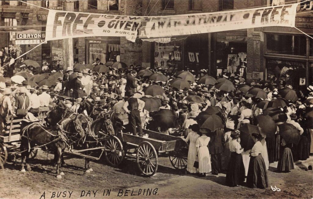 A Busy Day in Belding
