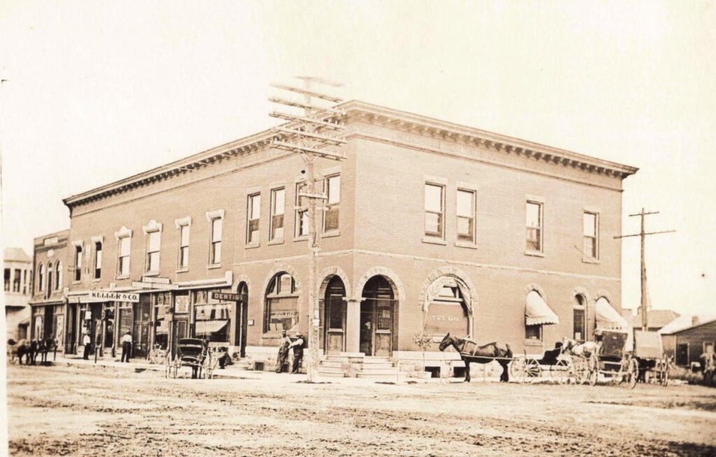 The Bank Block in Standish Michigan