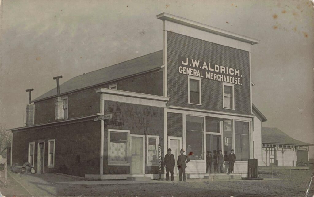 J.W. Aldrich General Merchandise.