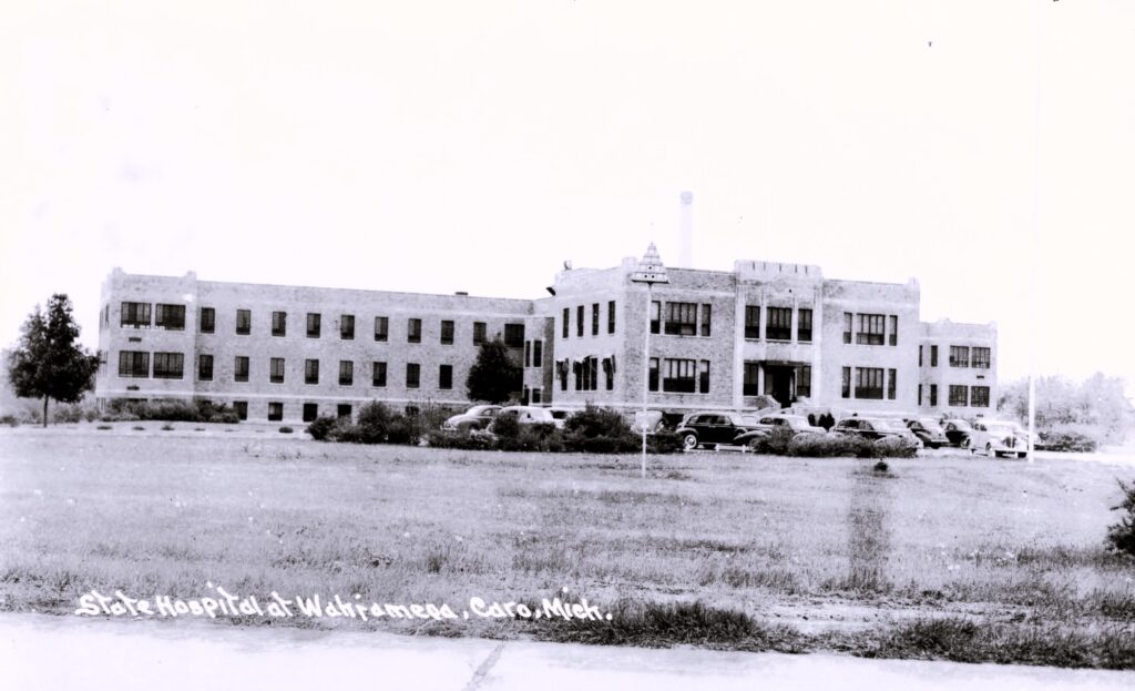 State Hospital at Wahjamega, near Caro.