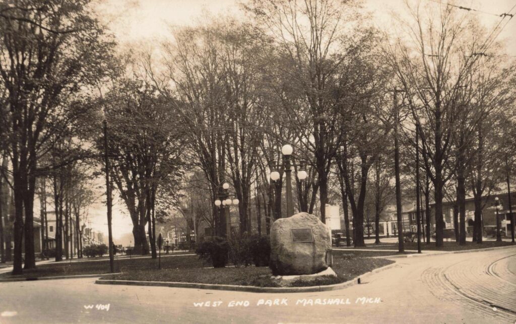 West End Park, Marshall, Mich.