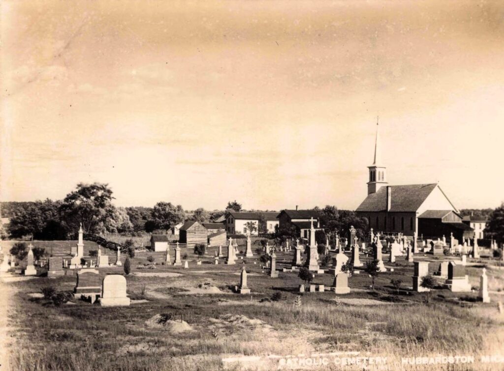 St. John the Baptist Catholic Cemetery, Hubbardston, Mich.