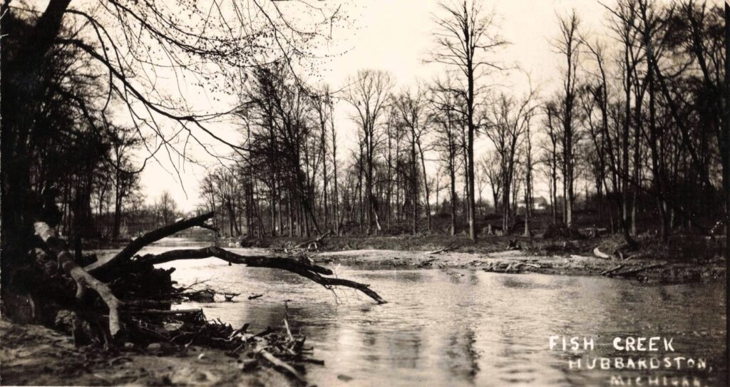 Fish Creek - The History of Hubbardston Michigan