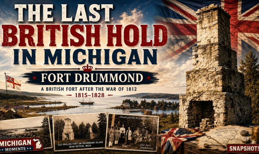 Fort Drummond – Britain’s Last Stand In Michigan (1812 – 1828)