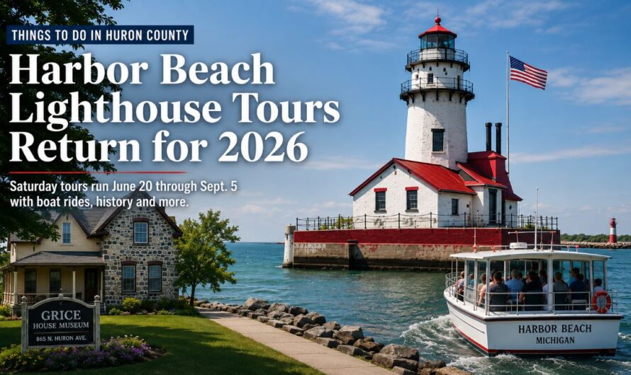 Harbor Beach Lighthouse Tours Offer A Rare Lake Huron Trip For 2026