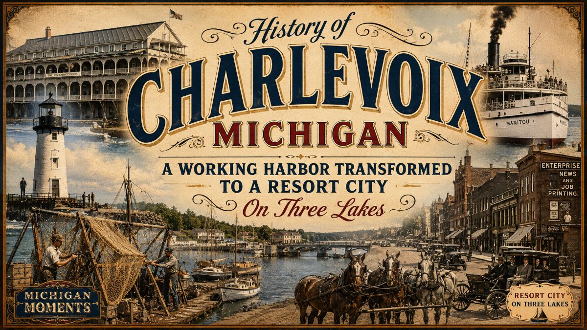History of Charlevoix Michigan