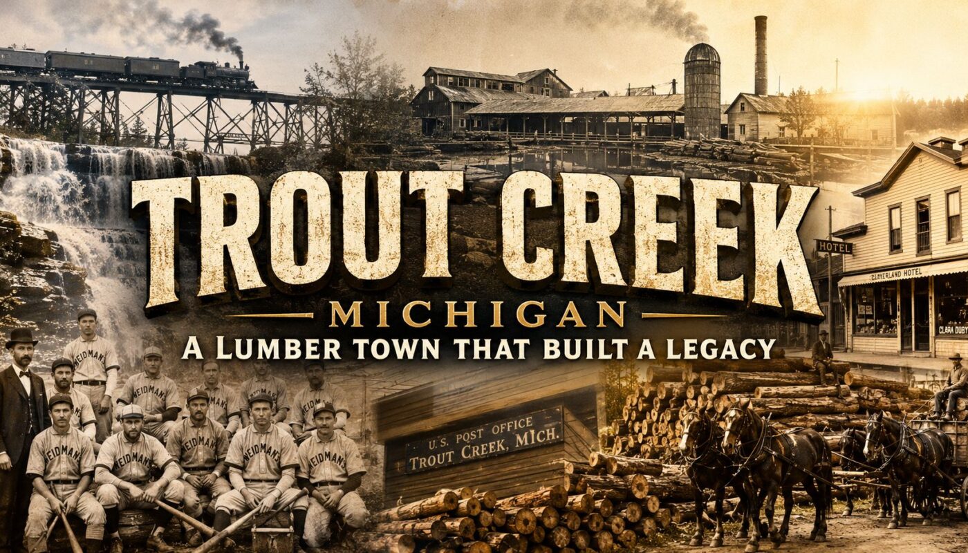 History of Trout Creek Michigan