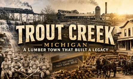 History of Trout Creek Michigan