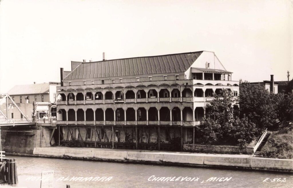 Historic hotel by the water