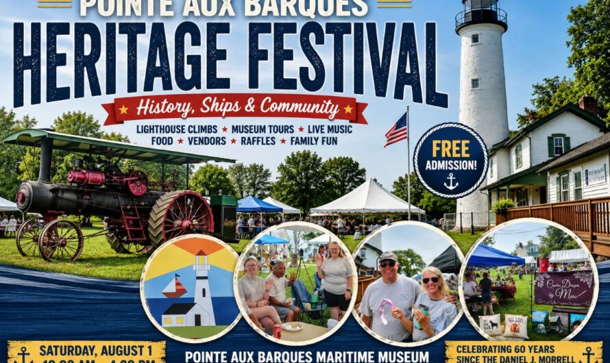 Pointe aux Barques Heritage Festival Marks 60 Years Since Daniel J. Morrell Sinking