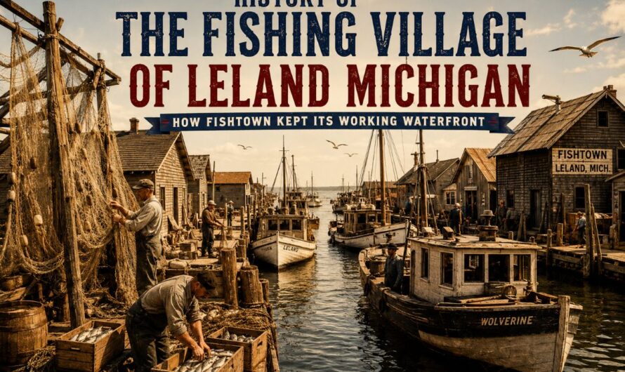 History of The Fishing Village of Leland Michigan – How Fishtown Kept Its Working Waterfront