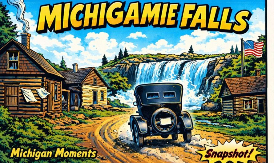 Michigamme Falls Ghost Town: One Photo of a Vanished U.P. Camp