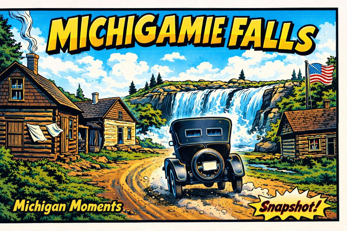 Michigamme Falls ghost town