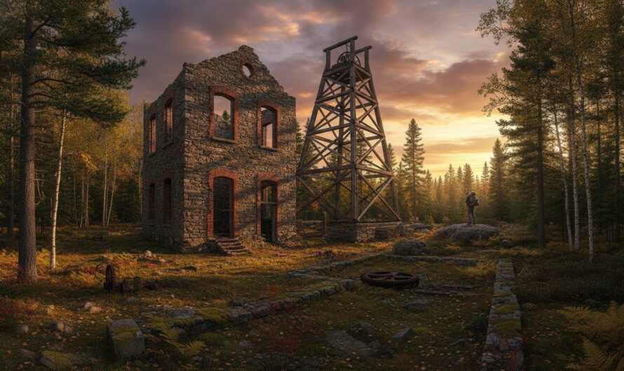 Michigan Upper Peninsula Ghost Towns: A Travel Map and Historical Guide