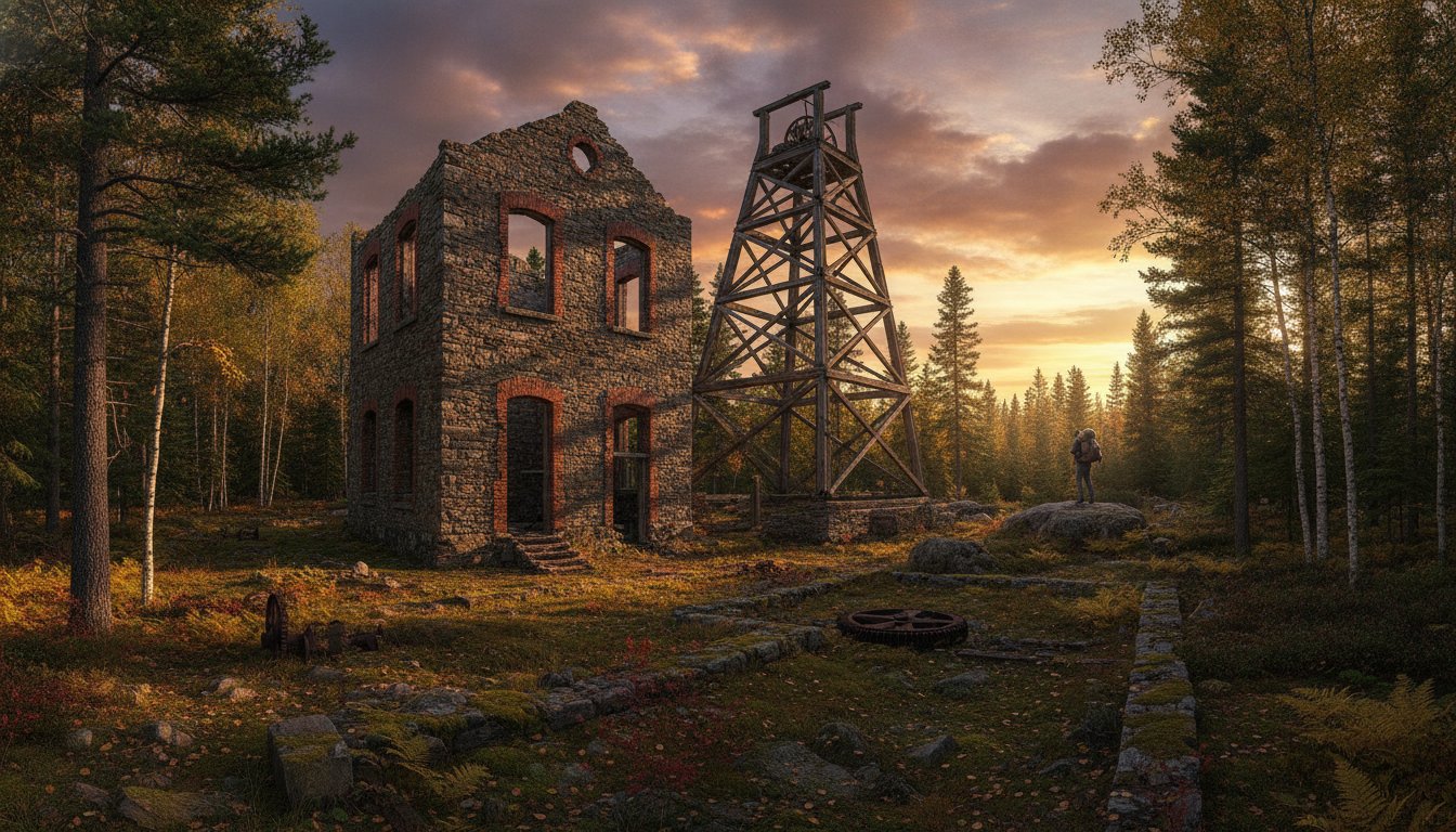 Michigan Upper Peninsula Ghost Towns: A Travel Map and Historical Guide