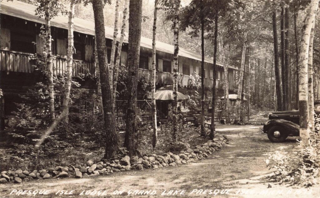 Presque Isle Lodge on Grand Lake Presque Isle, Michigan