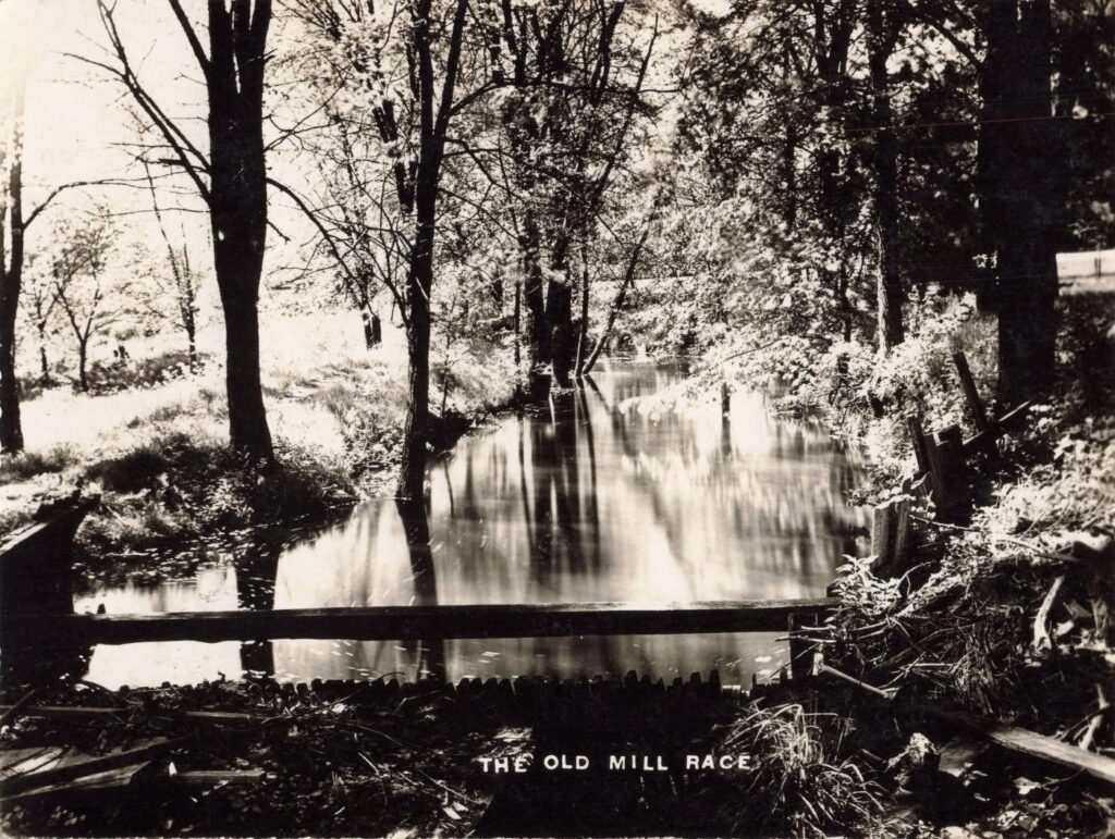 Old Mill Race at Hubbardston Mich.