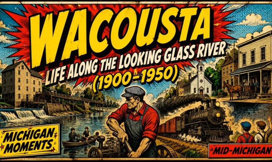 Wacousta Michigan History: Life Along the Looking Glass River (1900–1950)