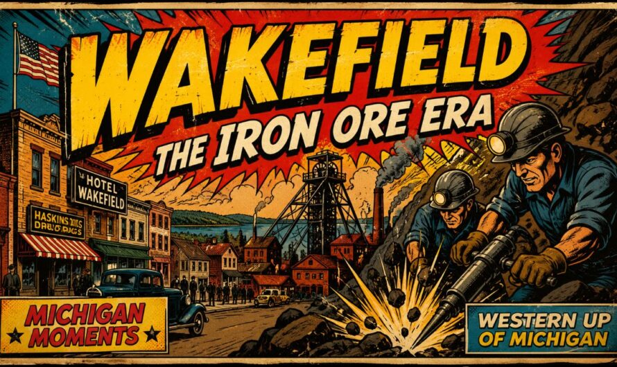 Wakefield Michigan Iron Mining History – Life in a Boomtown (1890–1940)