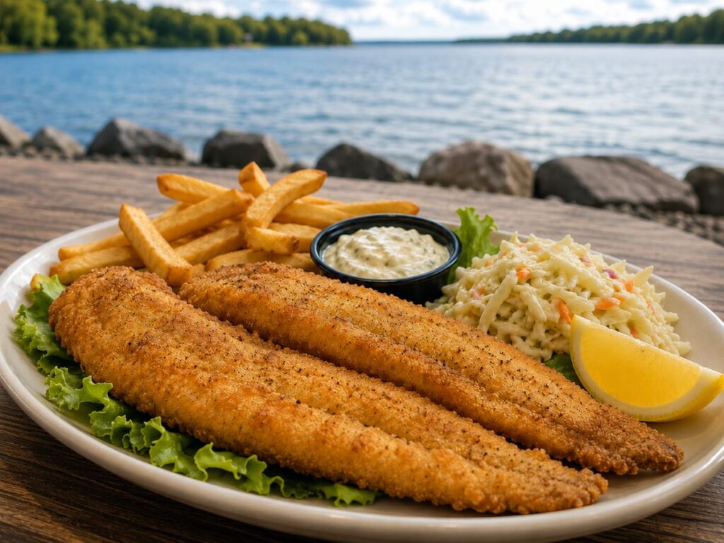 Walleye Dinner