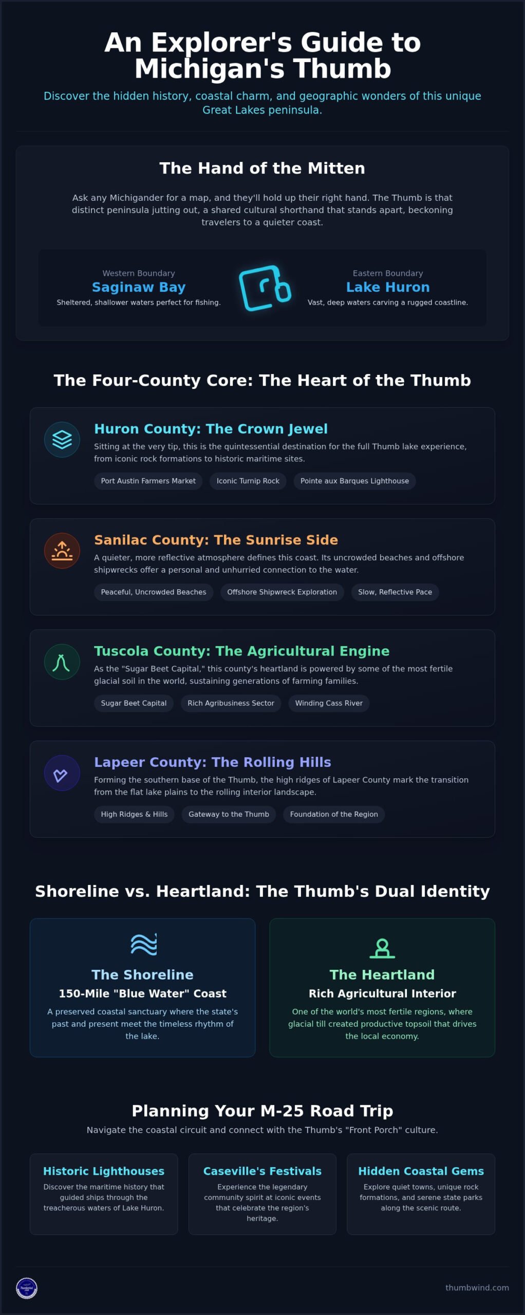 A Local’s Guide to the Geography and Culture of Michigan’s Thumb