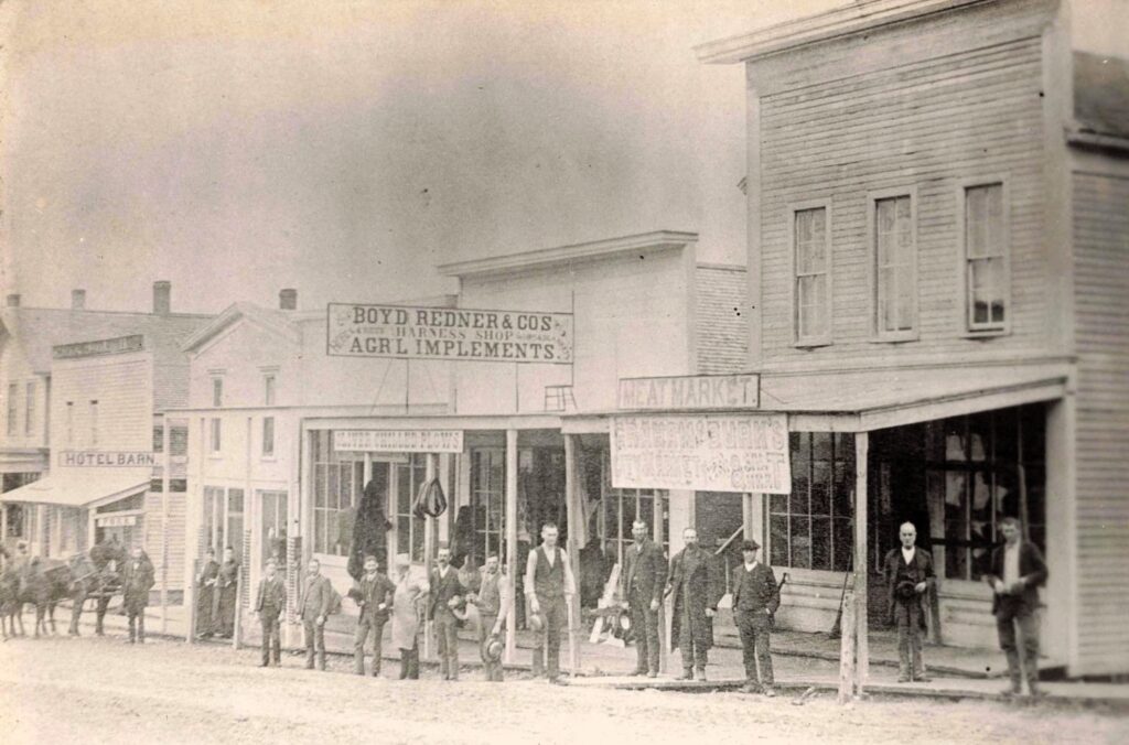 Boyd Redner and Company sold harnesses and agricultural implements to farmers from the Hubbardston area.