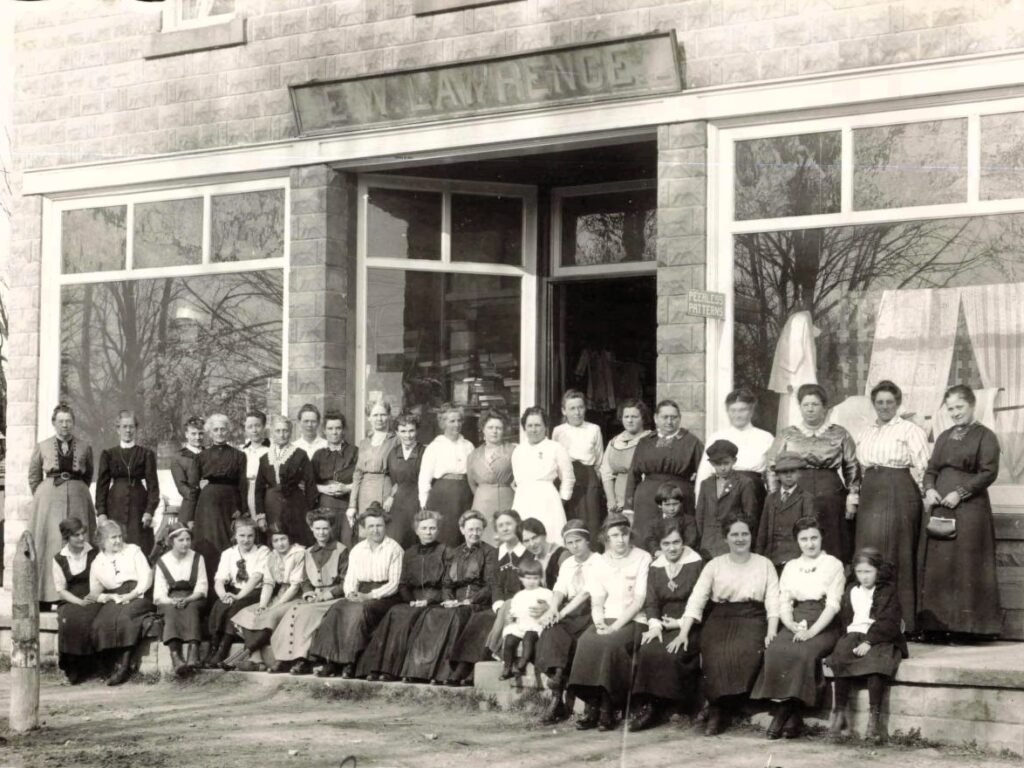 1st M. E. Aid Society, Fitchburg, Michigan. April 28 1916