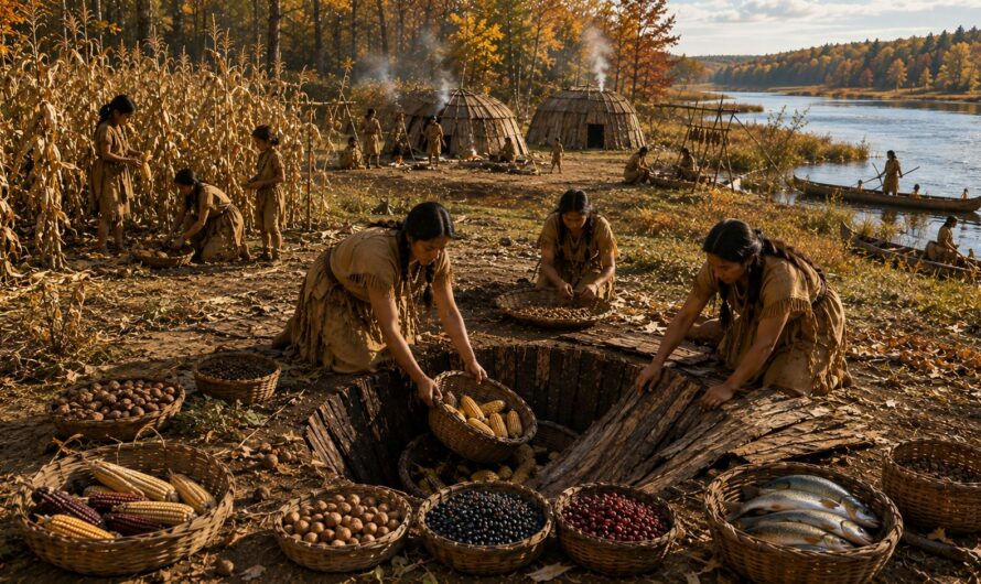 Michigan’s Ancient Food Caches – How Indigenous Women Prepared for Winter