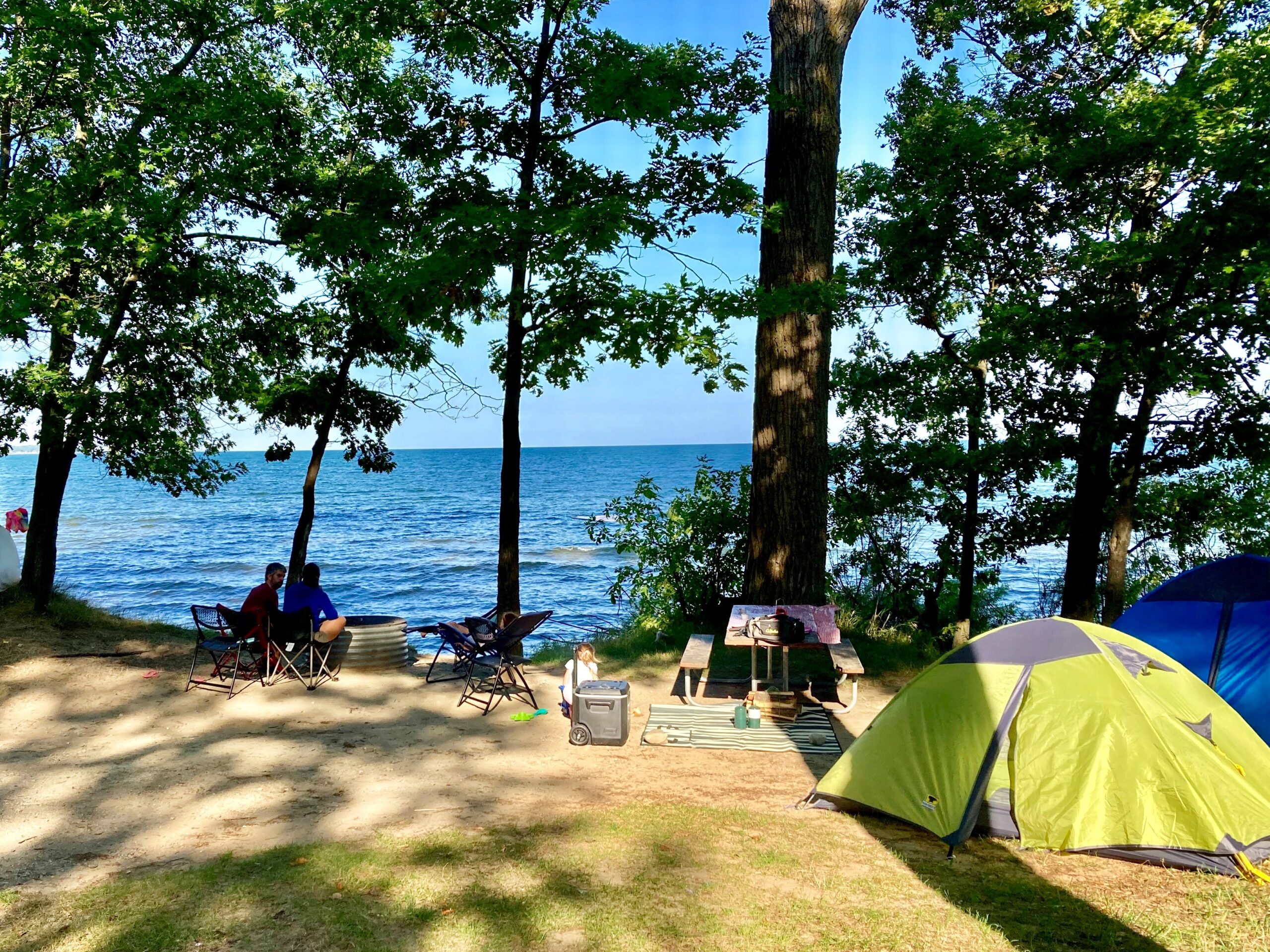 Beach Camping At Port Crescent State Park  Scaled